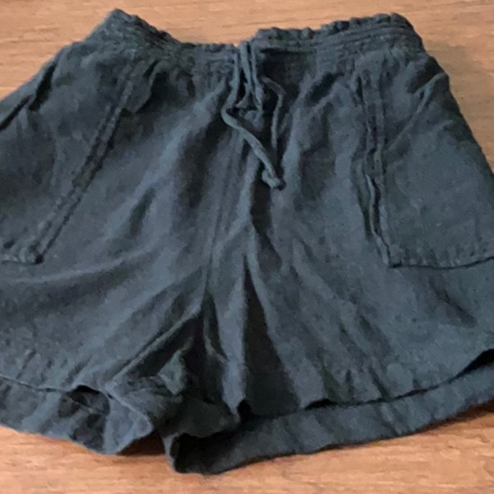 Time and Tru Black Pull On Shorts with Elastic Waistband. Size XL